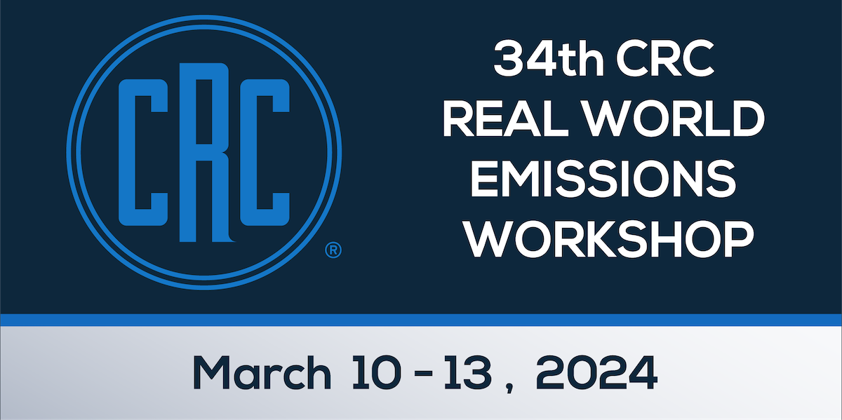 2024 CRC Real World Emissions Workshop Event Header