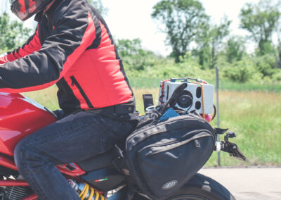 parSYNC® in use on motorcycle