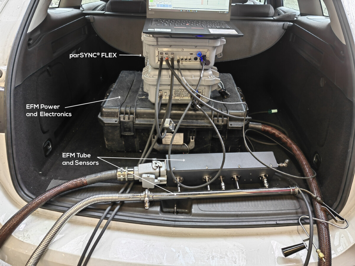 Exhaust Flow Meter Setup